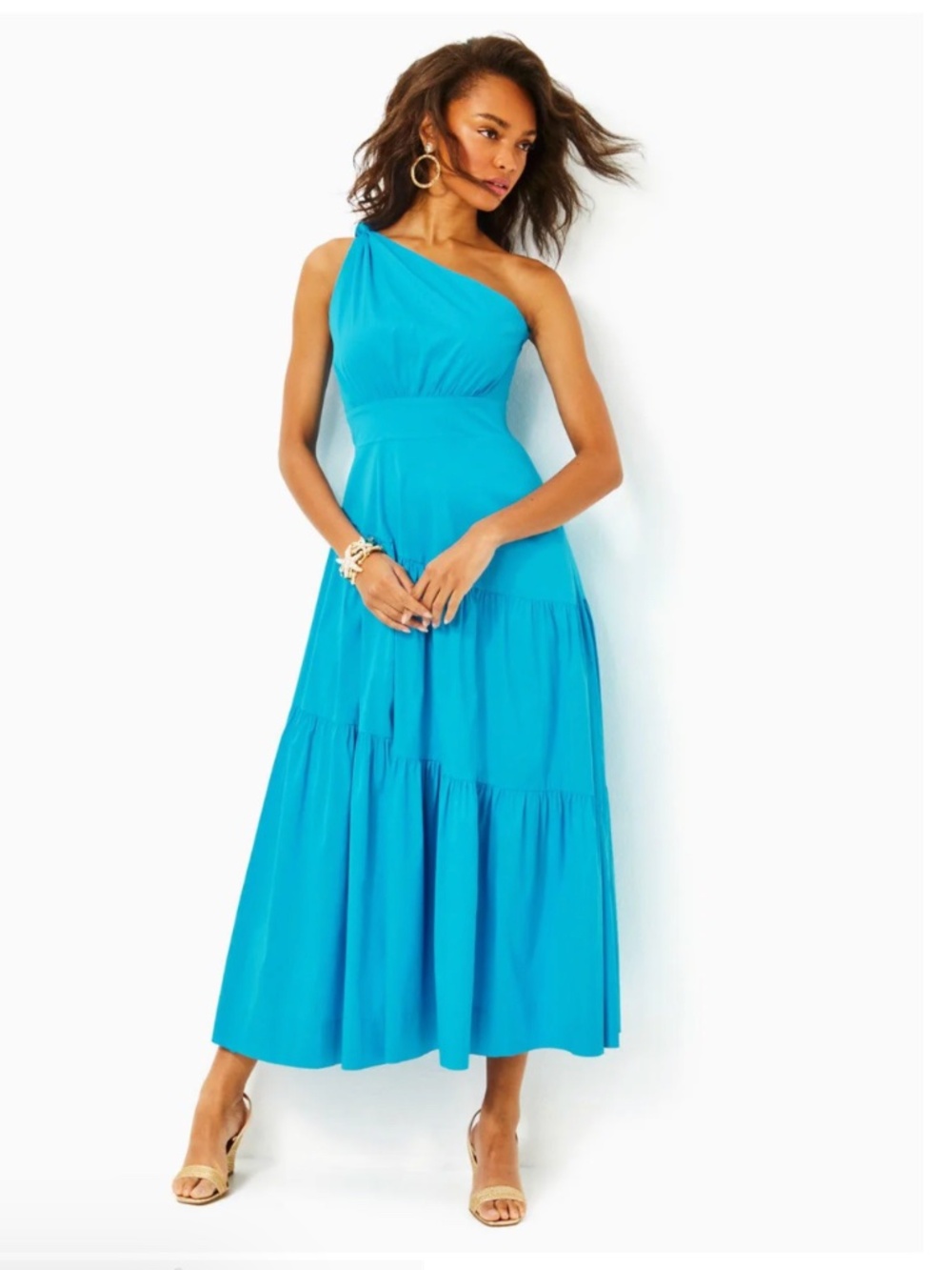 Lilly Pulitzer Lucilyn One Shoulder Dress